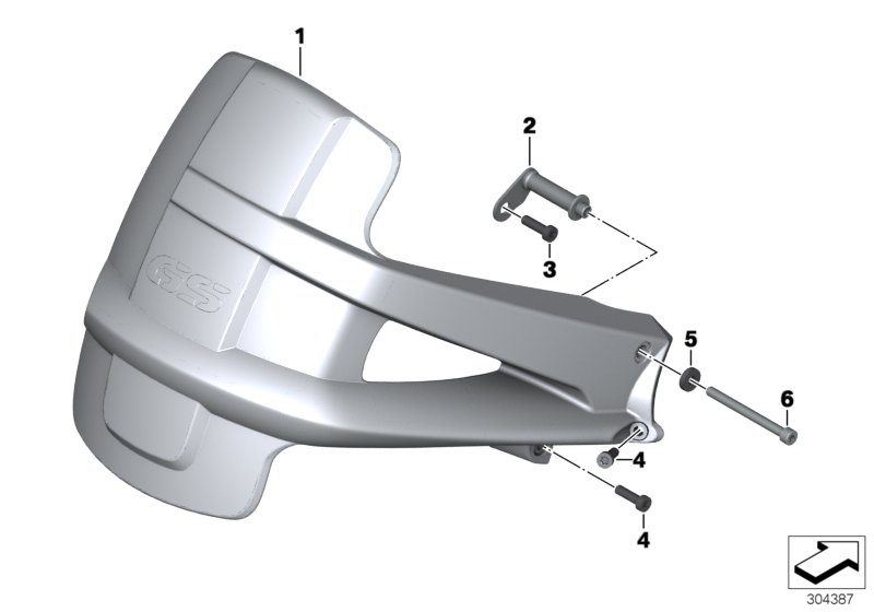 kink brake mount kit