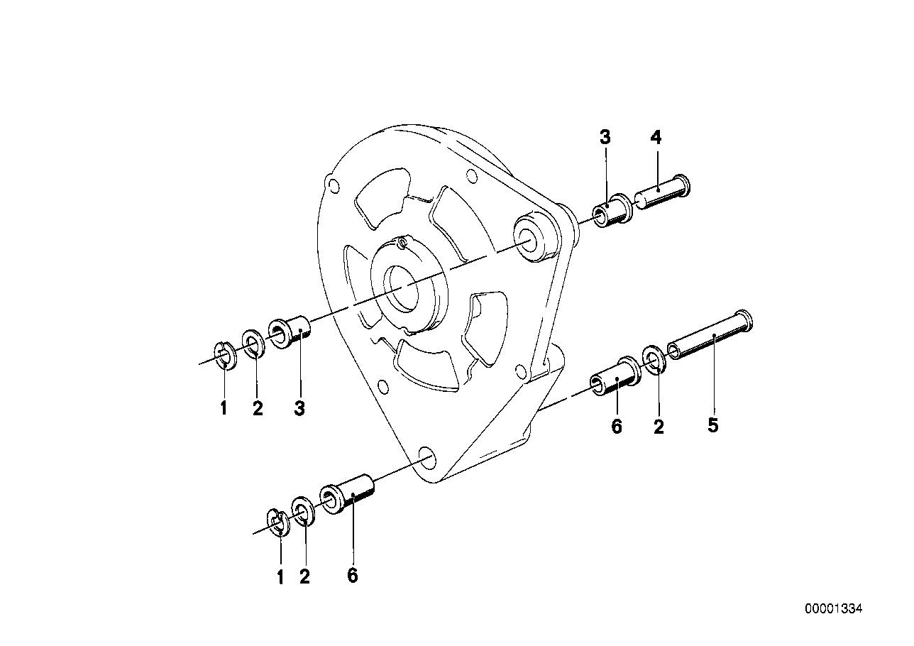 Genuine BMW 12311268449 E24 E21 E23 Bush 90 SHORE KURZ (Inc. 520) | ML Performance UK Car Parts