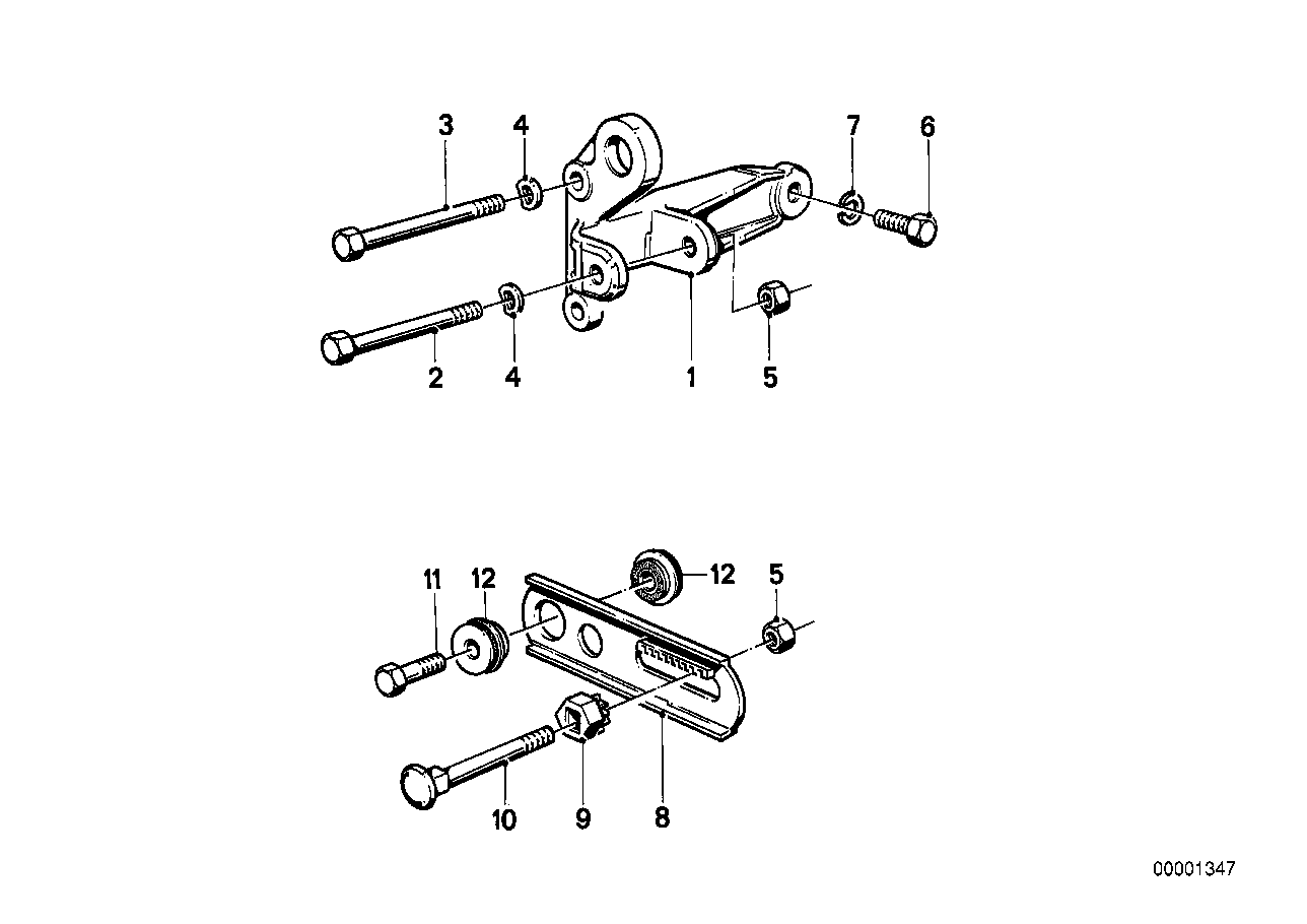 Genuine BMW 12311276516 E30 E23 Saucer-Head Screw M8X80 (Inc. M535i) | ML Performance UK Car Parts