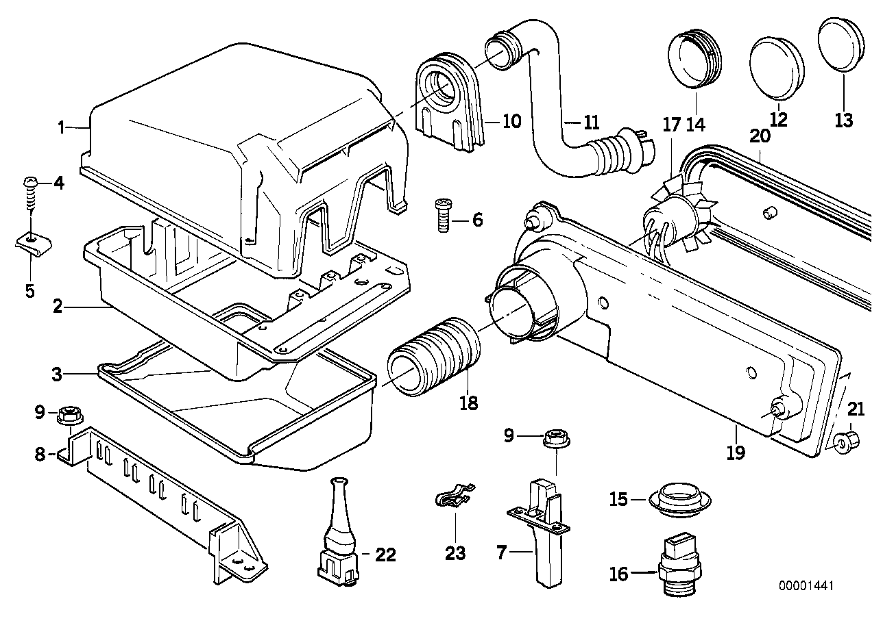 Genuine BMW 12631711257 E32 Bracket For Relay (Inc. Z1) | ML Performance UK Car Parts