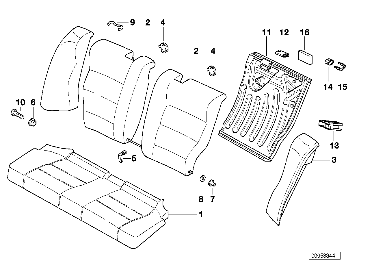 Genuine BMW 52208153249 E36 Cover (Inc. 325i, 320i & M3) | ML Performance UK Car Parts