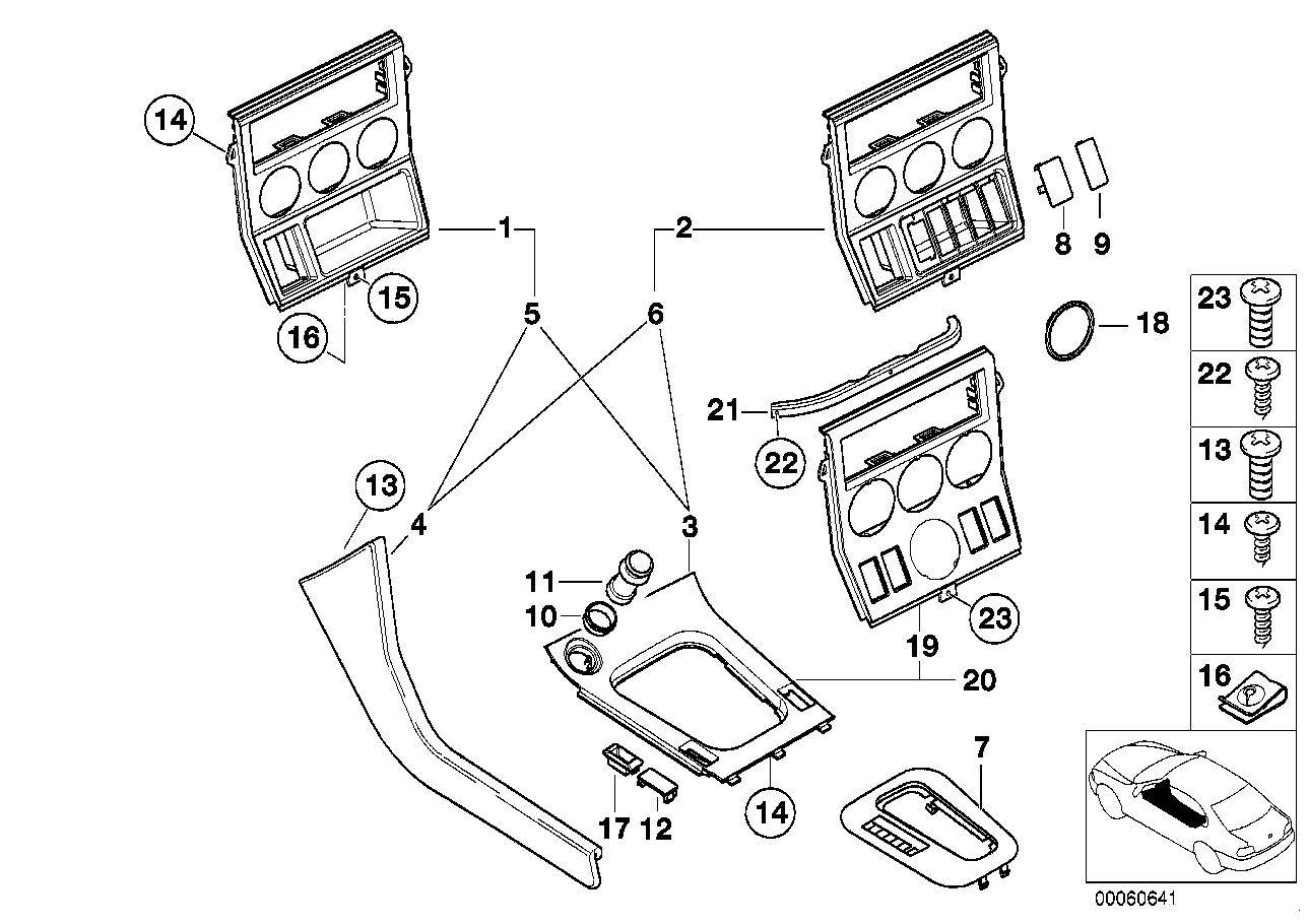 Genuine BMW 51168398796 E36 Switch Cover, Wood AHORN (Inc. Z3) | ML Performance UK Car Parts