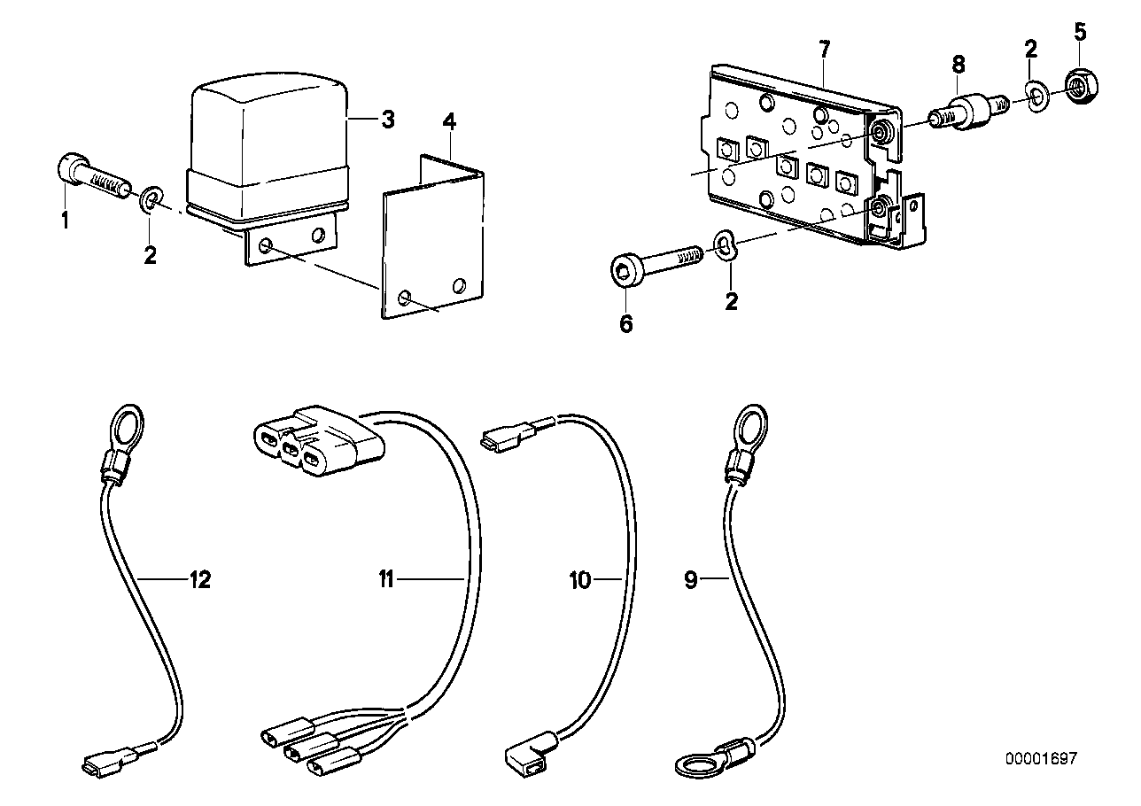 Genuine BMW 12321243178 Wiring Set (Inc. R45/N, R 65 RT & R45T/N) | ML Performance UK Car Parts