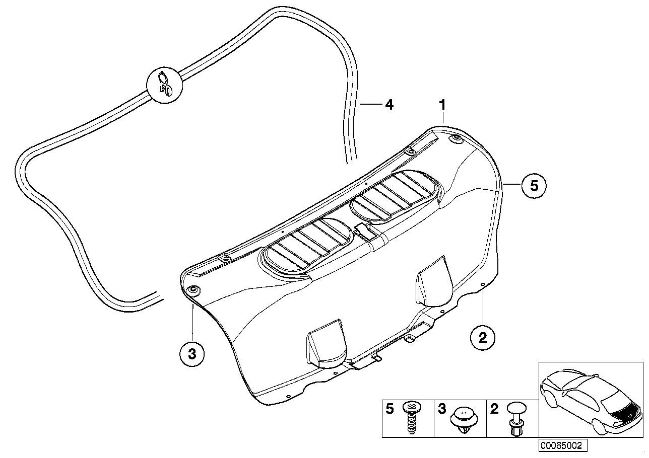 Genuine BMW 71116750167 E65 F01 E46 Screw 4,2X16 (Inc. M5) | ML Performance UK Car Parts