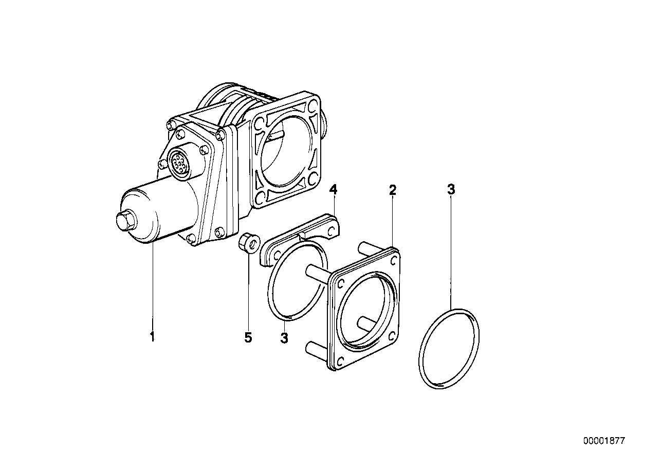 Genuine BMW 13541716532 E34 E32 Holder EML (Inc. 730i, 735iL & 730iL) | ML Performance UK Car Parts