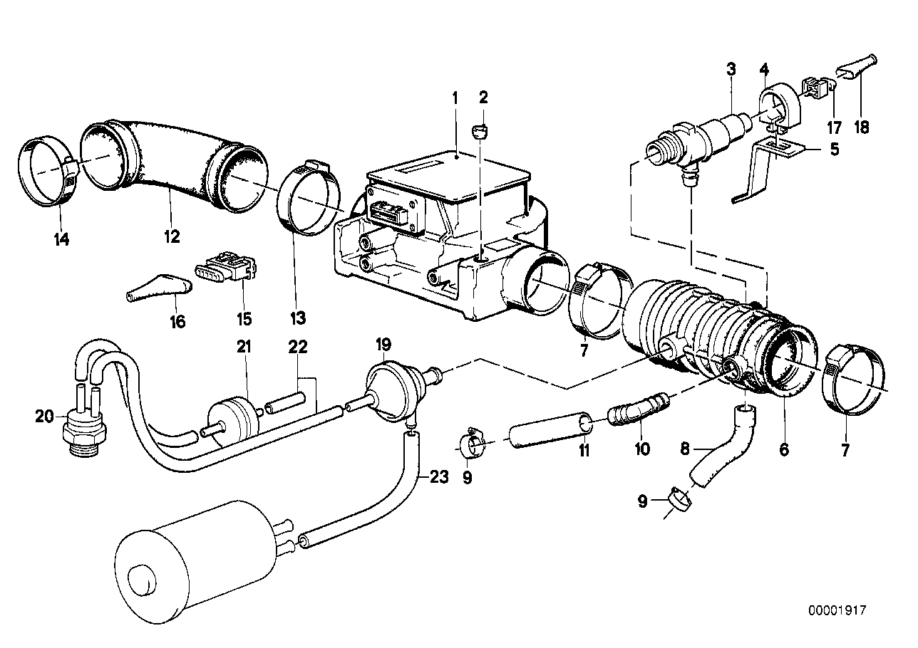 Genuine BMW 11631711519 E24 E23 E28 Retarding Valve 60S (Inc. 728i, 535i & 635CSi) | ML Performance UK Car Parts