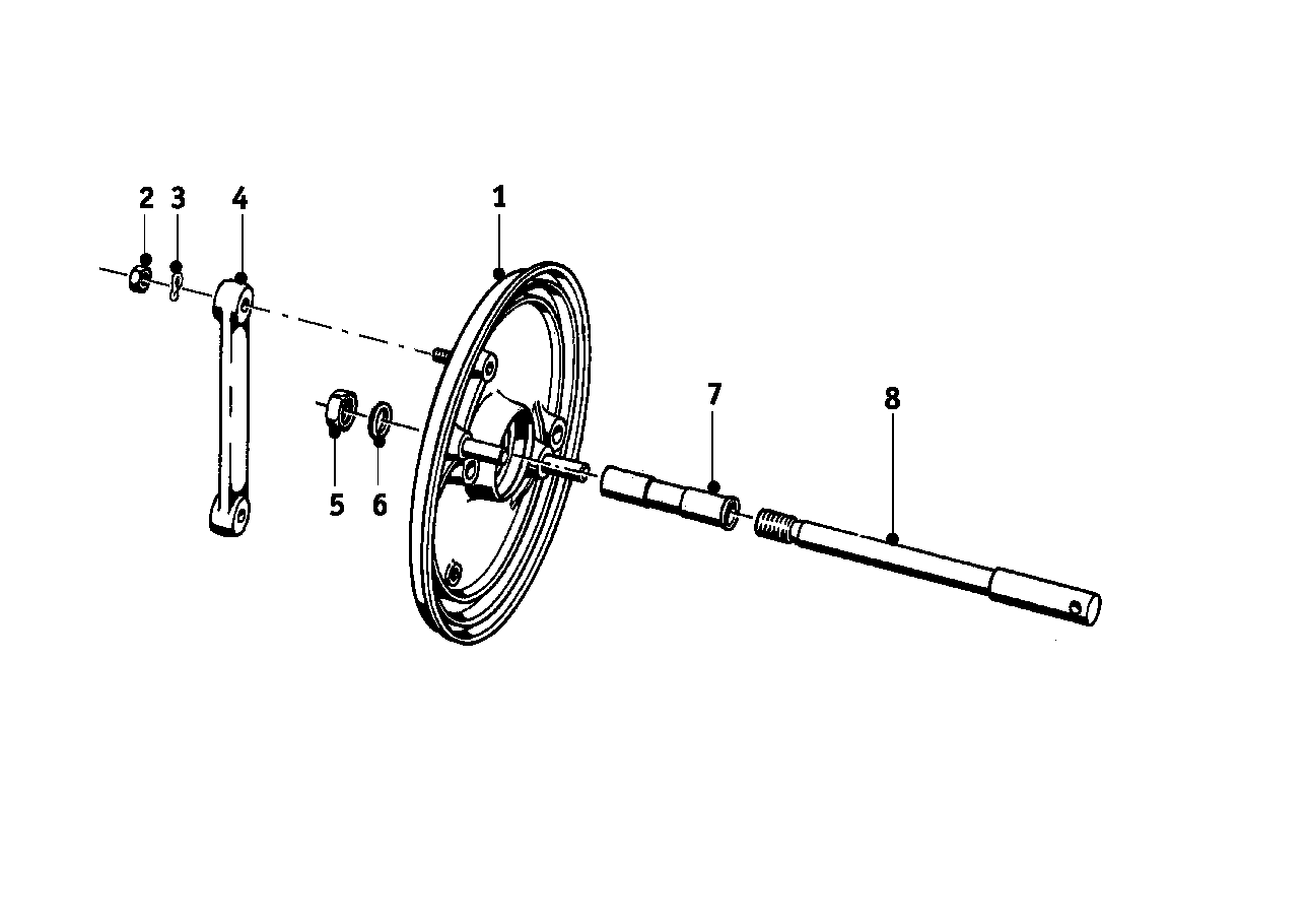 Genuine BMW 36312060336 Quick-Release Axle 14mm (Inc. R90S, R50/2 & R90/6) | ML Performance UK Car Parts