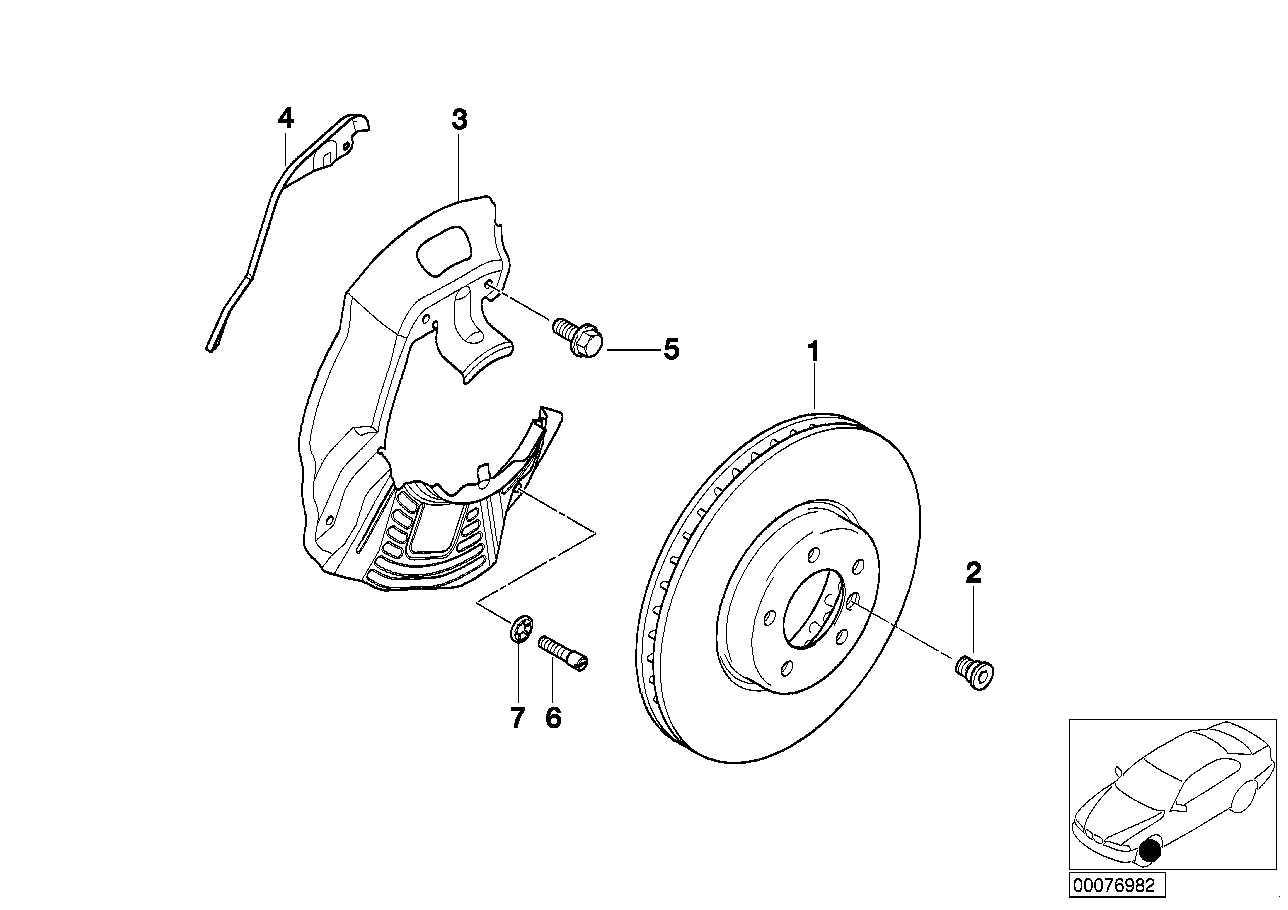 Genuine BMW 34111164008 E39 Wave Washer 5,7 / 13 (Inc. 525i) | ML Performance UK Car Parts