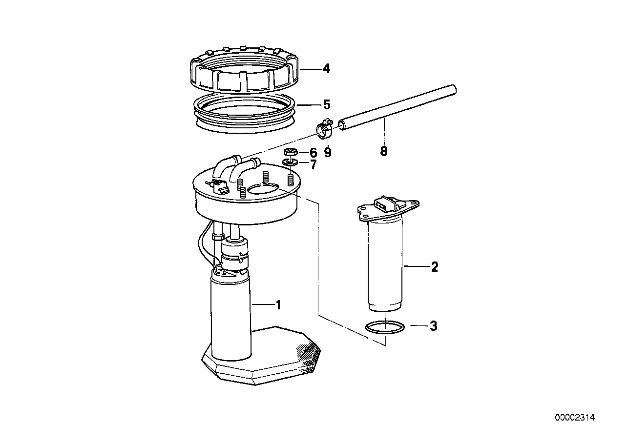 Genuine BMW 16142294345 Suction Device W.Pump (Inc. Z1) | ML Performance UK Car Parts