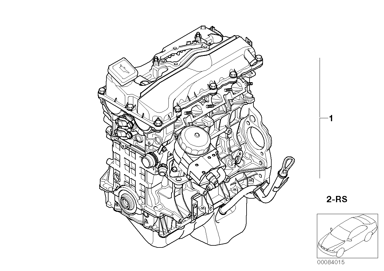 Genuine BMW 11002241475 E60 Exch. Short Engine N46B20B (Inc. 520i) | ML Performance UK Car Parts