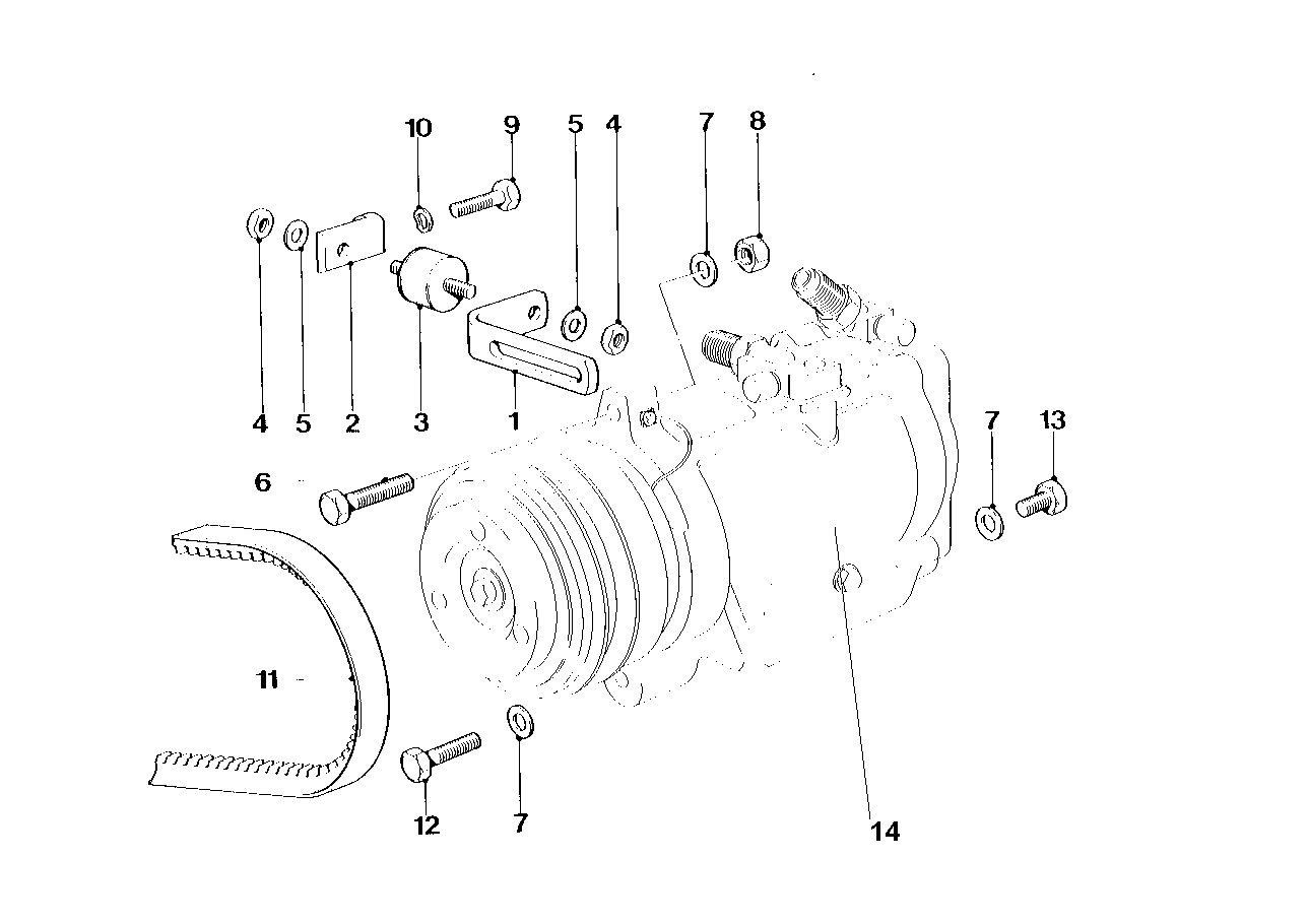 Genuine BMW 64521304761 E26 Suspension (Inc. M1) | ML Performance EU Car Parts