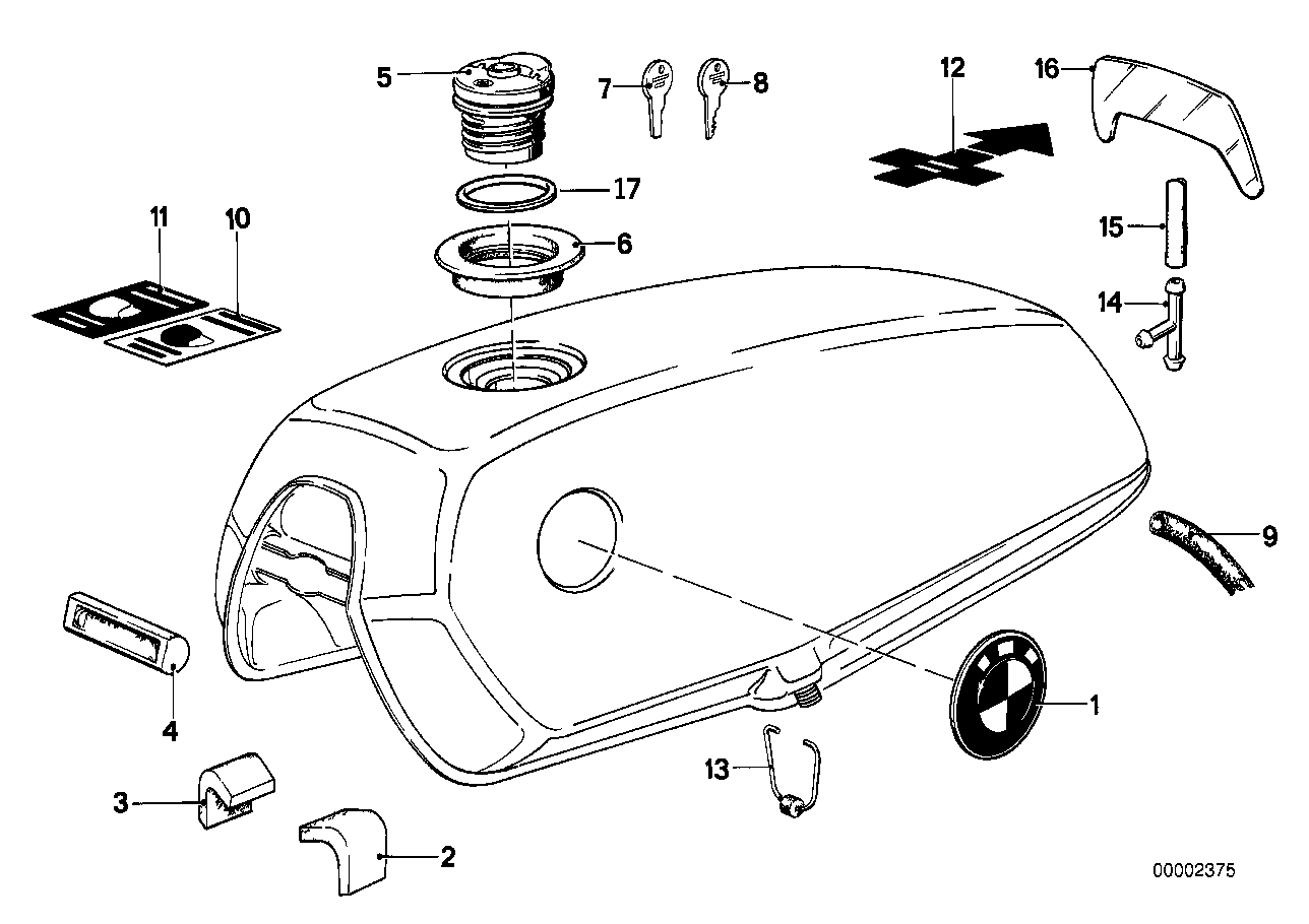 Genuine BMW 16111237552 Support Left (Inc. R45T/N, R65T & R65LS) | ML Performance UK Car Parts