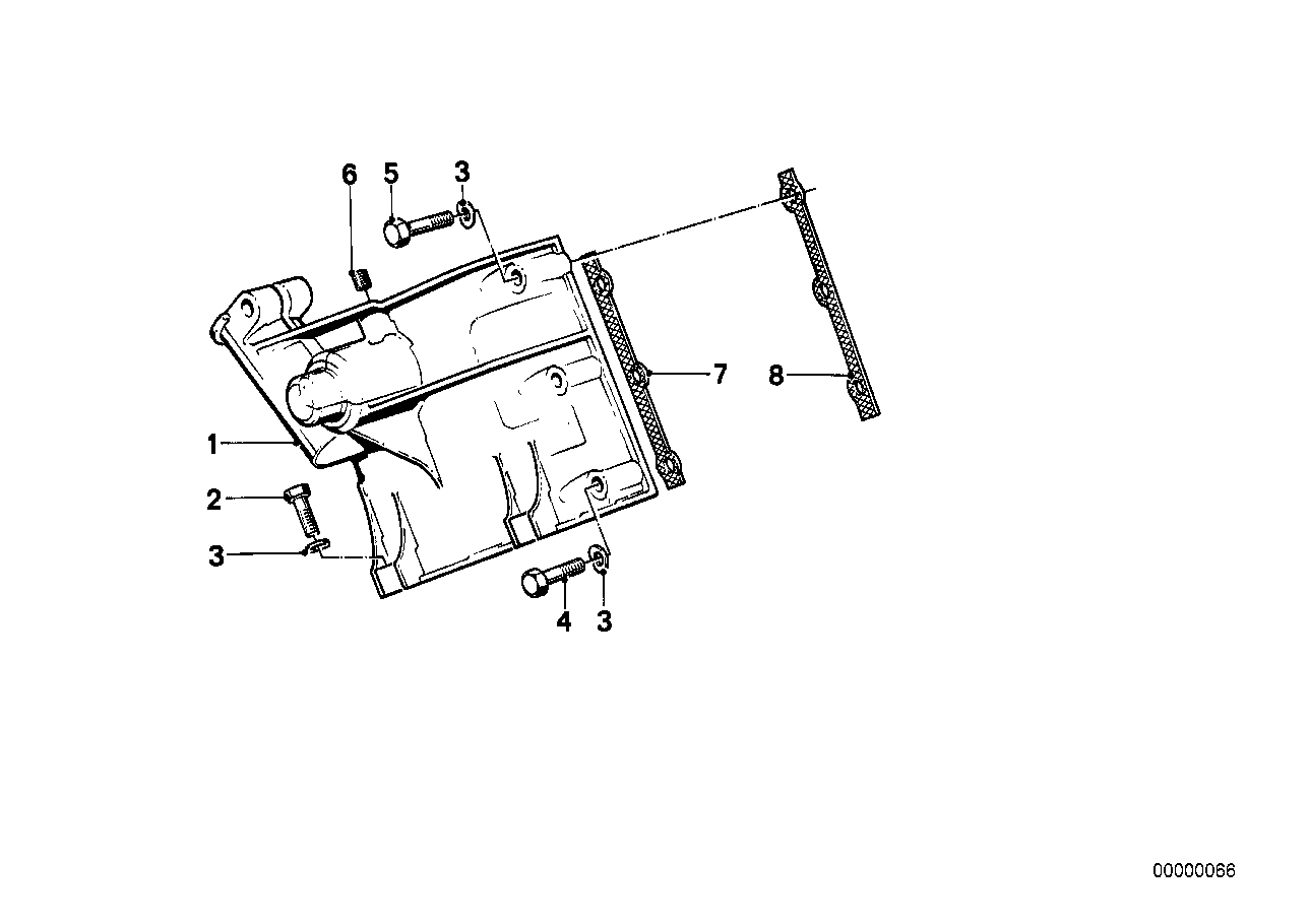 Genuine BMW 11141726727 E23 E28 E24 Gasket Right Asbesto-Free (Inc. 525i, 630CSi & 528i) | ML Performance UK Car Parts