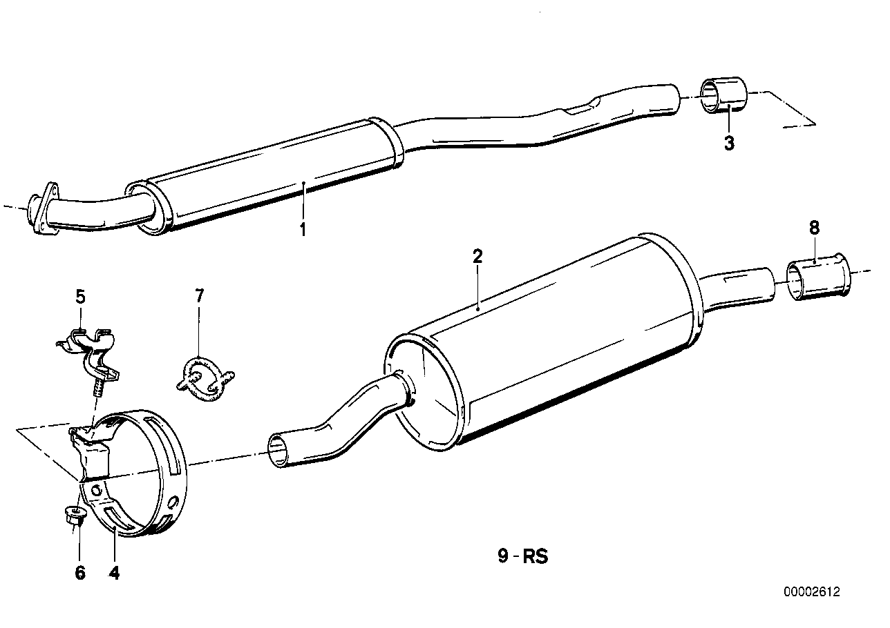 Genuine BMW 18211707807 E30 Holder (Inc. 318i, 316i & 316) | ML Performance UK Car Parts