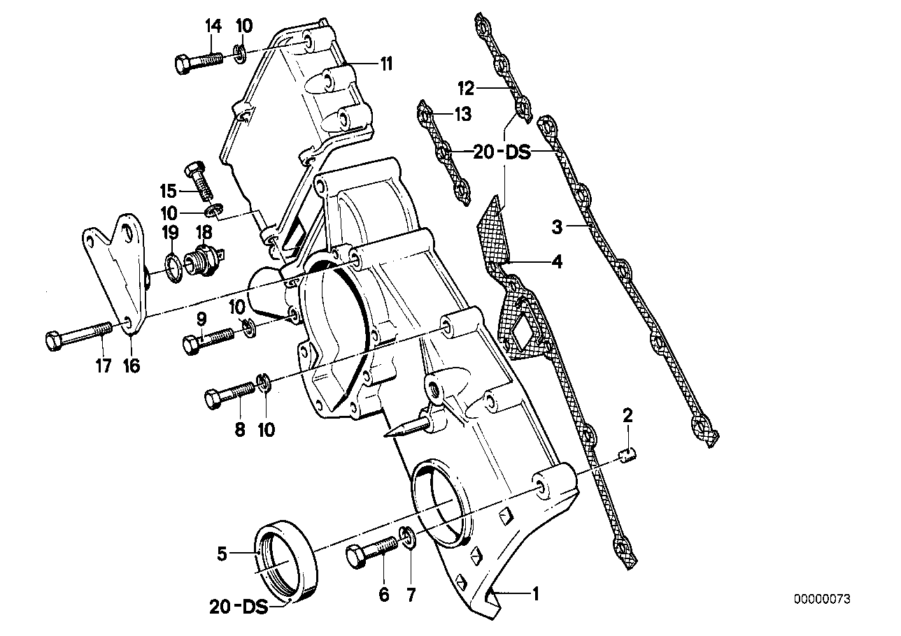 Genuine BMW 12631279721 E30 E28 E21 Temperature Switch 17CEL (Inc. 524d, 524td & 318i) | ML Performance UK Car Parts