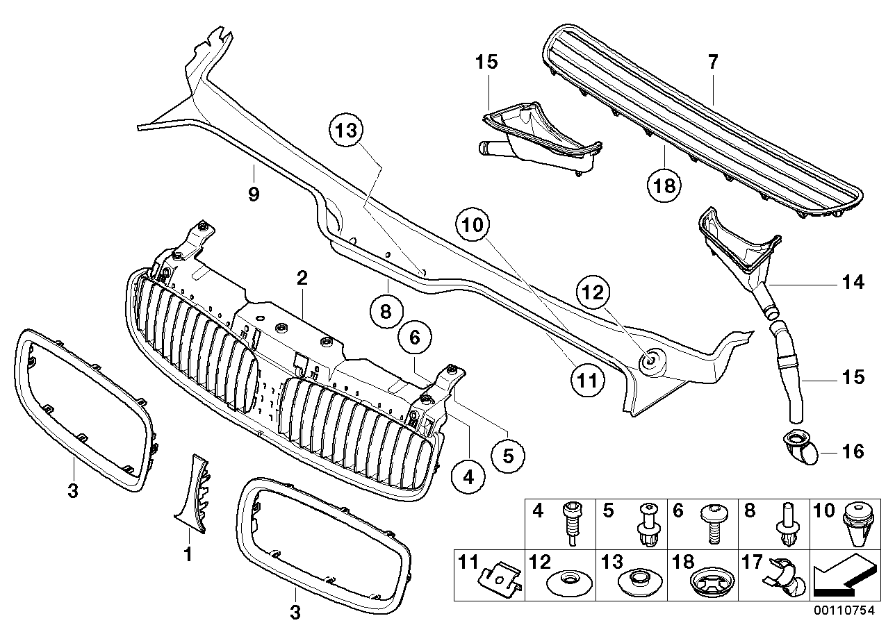 Genuine BMW 07147079965 RR11 E67 Axial Securing Clip (Inc. 745d, 760Li & 740Li) | ML Performance UK Car Parts