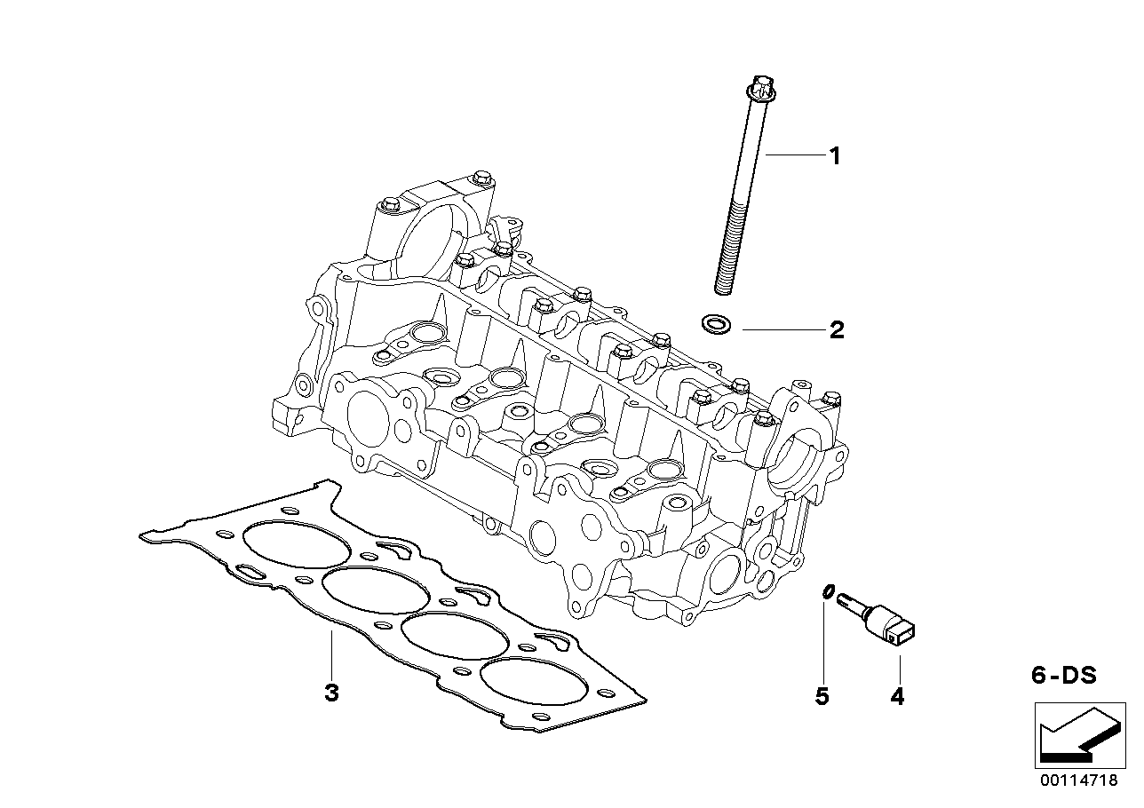 Genuine BMW 11127799380 R50 Gasket Set Cylinder Head Asbestos Free (Inc. One D) | ML Performance UK Car Parts