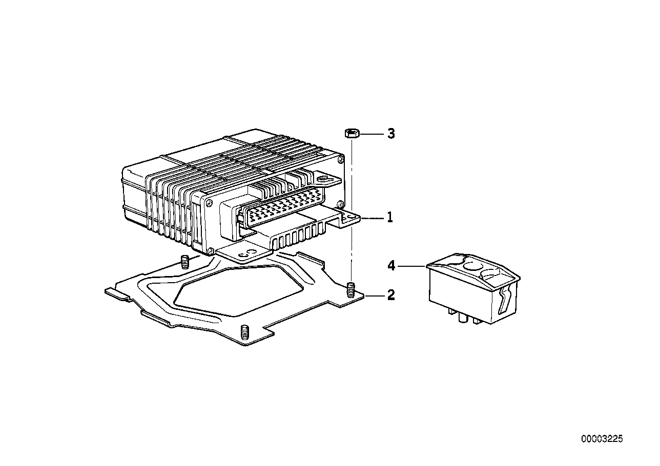 Genuine BMW 24611219582 E36 At-Egs Control Unit CODE: GJ (Inc. 316i) | ML Performance UK Car Parts