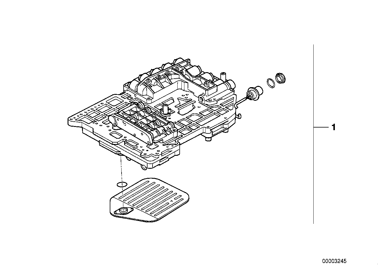 Genuine BMW 24341422935 E36 E34 Control Unit (Inc. 320i & 520i) | ML Performance UK Car Parts