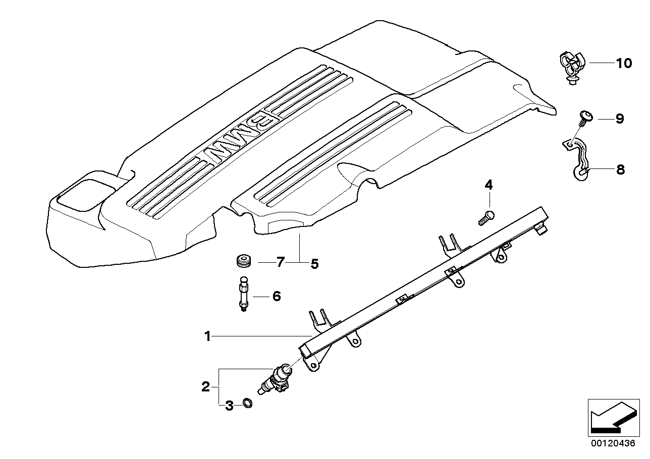 Genuine BMW 13537515267 E46 Injection Valve (Inc. 325Ci & 325i) | ML Performance UK Car Parts