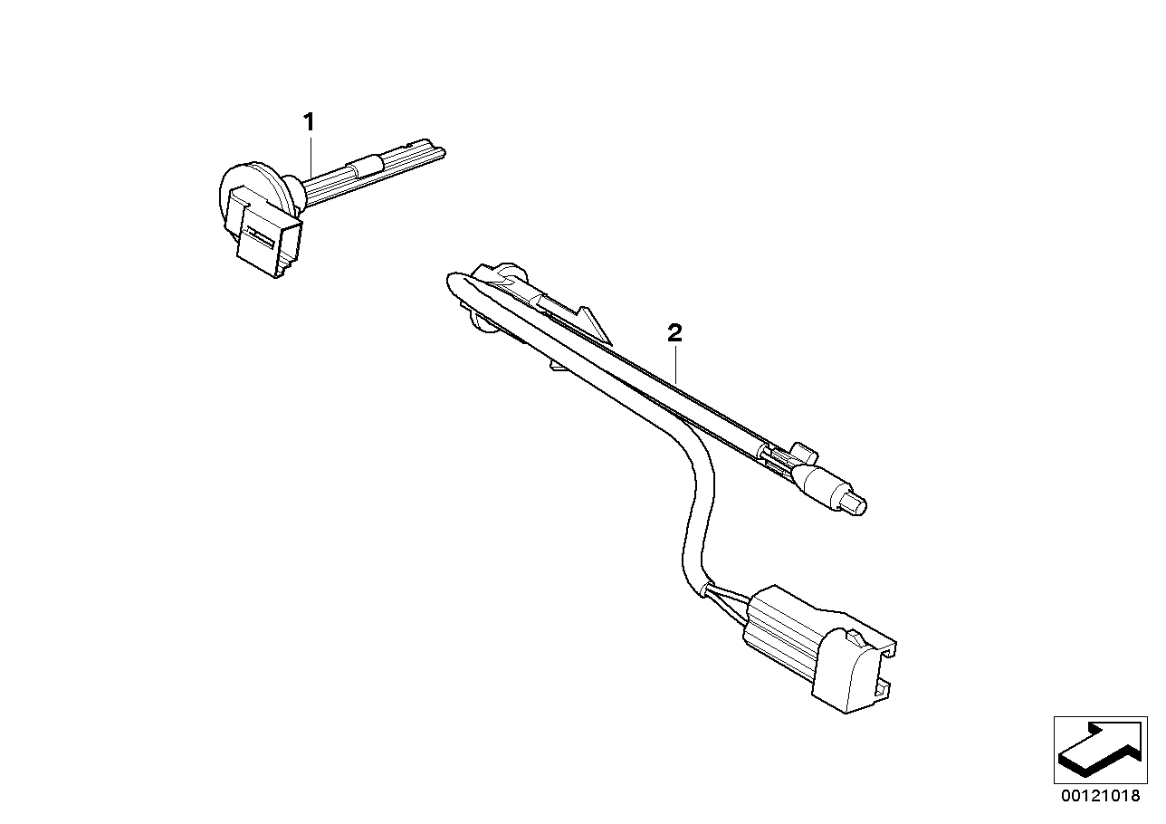 Genuine BMW 64116927601 E85 E86 Evaporator Temperature Sensor (Inc. Z4 2.2i, Z4 2.0i & Z4 3.0si) | ML Performance UK Car Parts