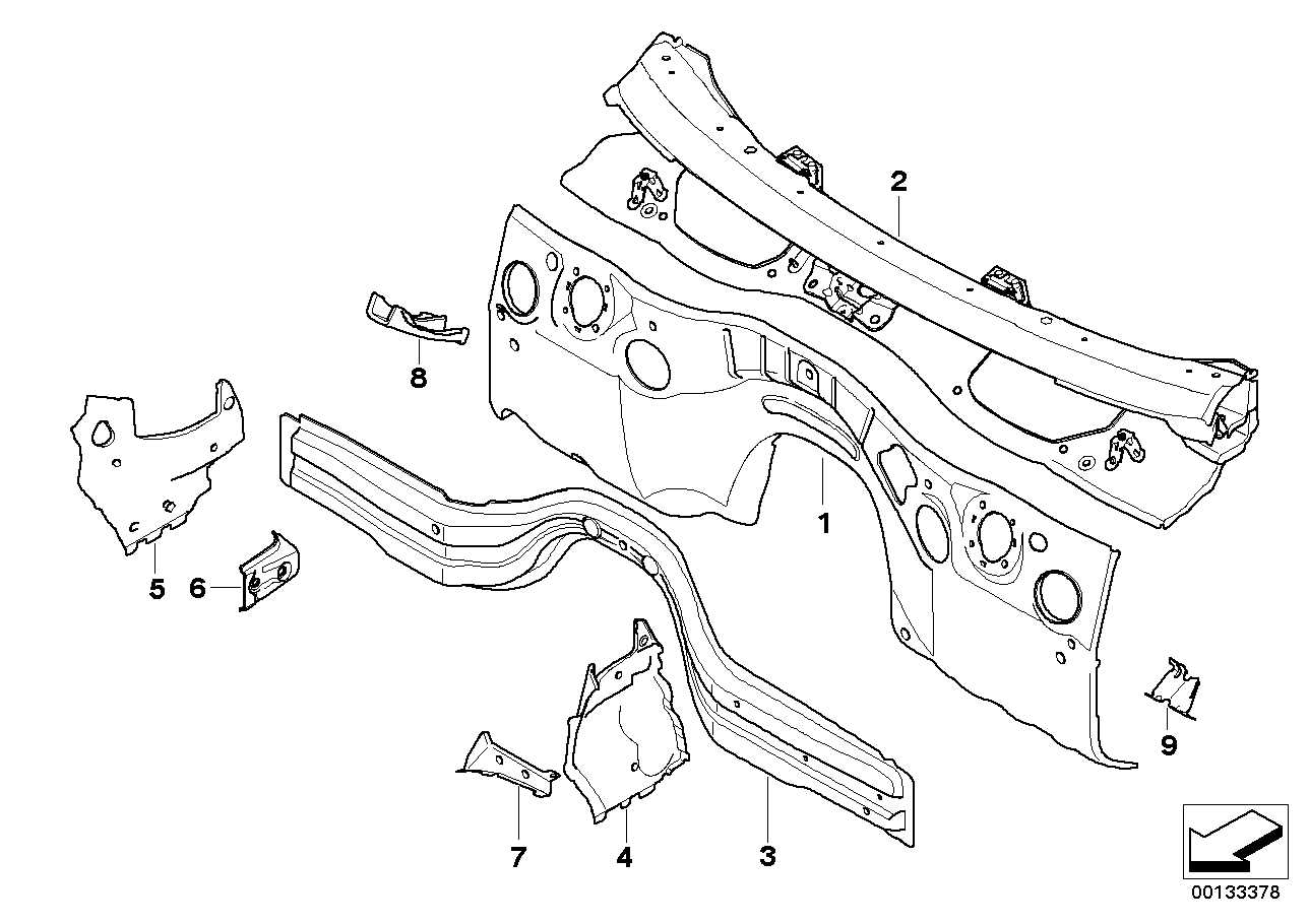 Genuine BMW 41127157725 E90 E88 E91 Bracket For Accelerator Pedal Module (Inc. M Coupé) | ML Performance UK Car Parts