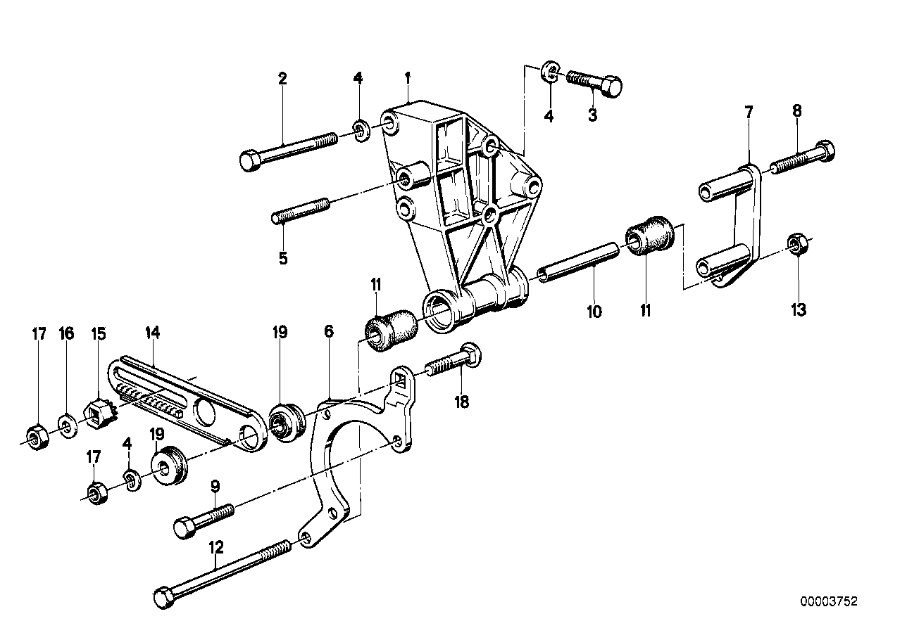 Genuine BMW 32412225801 E30 Supporting Plate (Inc. 320is & M3) | ML Performance UK Car Parts