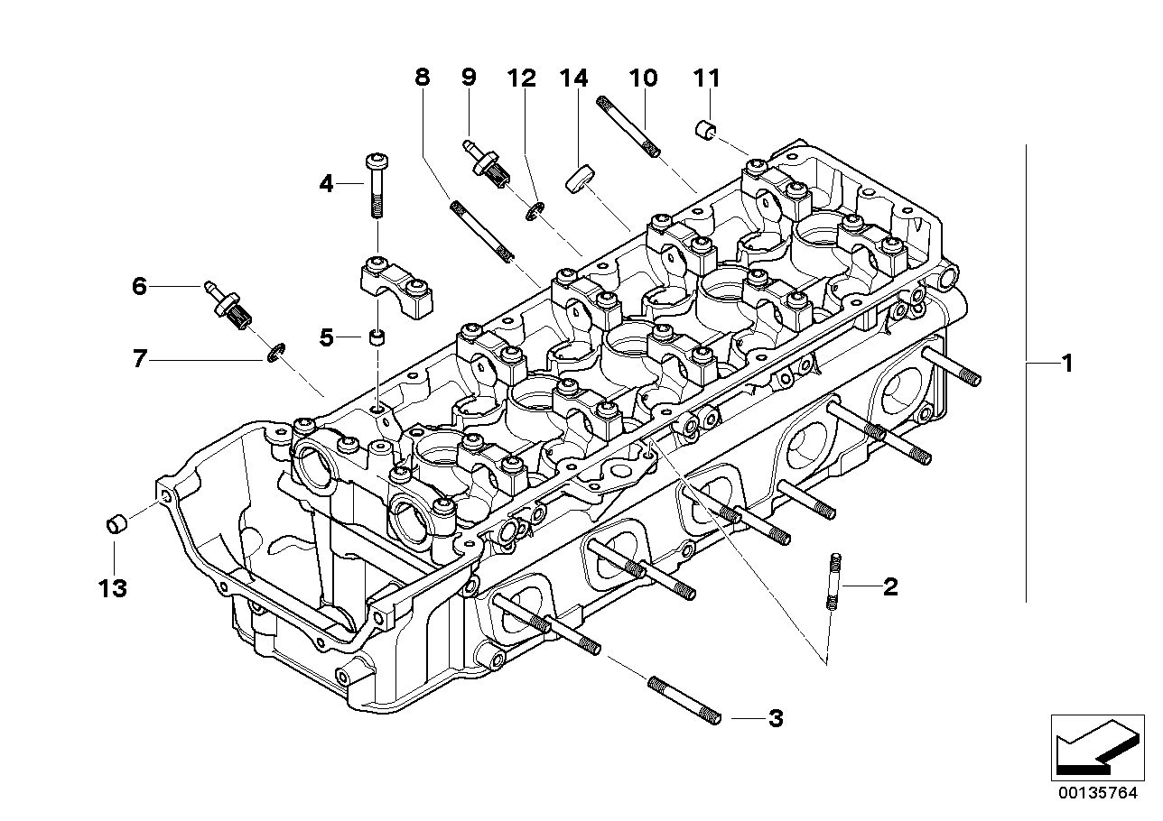 Genuine BMW 11127836513 E64 E60 E61 Connector (Inc. M5 & M6) | ML Performance UK Car Parts