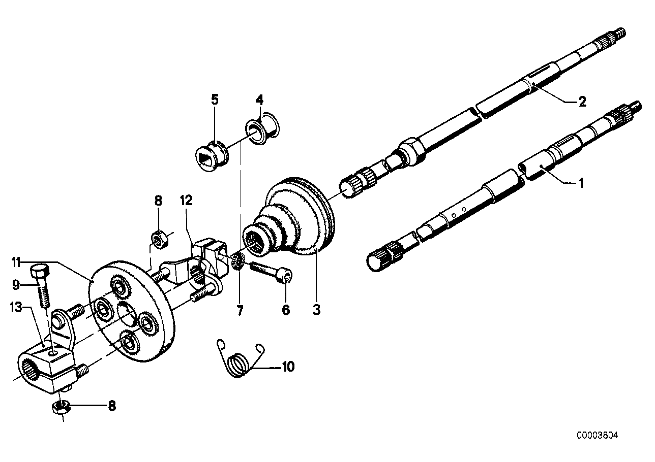 Genuine BMW 32311113308 E12 E28 Bush (Inc. 524td, 518i & 518) | ML Performance UK Car Parts