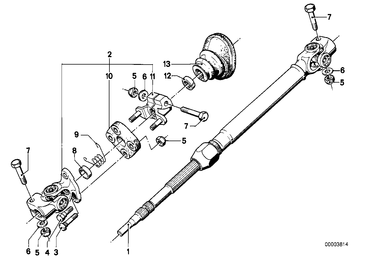 Genuine BMW 32311152363 E23 Ground Cable (Inc. 730) | ML Performance UK Car Parts