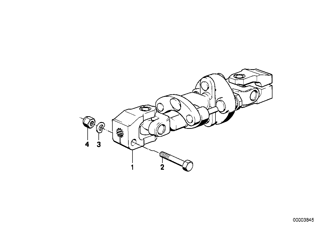 Genuine BMW 32312225912 E30 Lower Joint Assy (Inc. M3) | ML Performance UK Car Parts