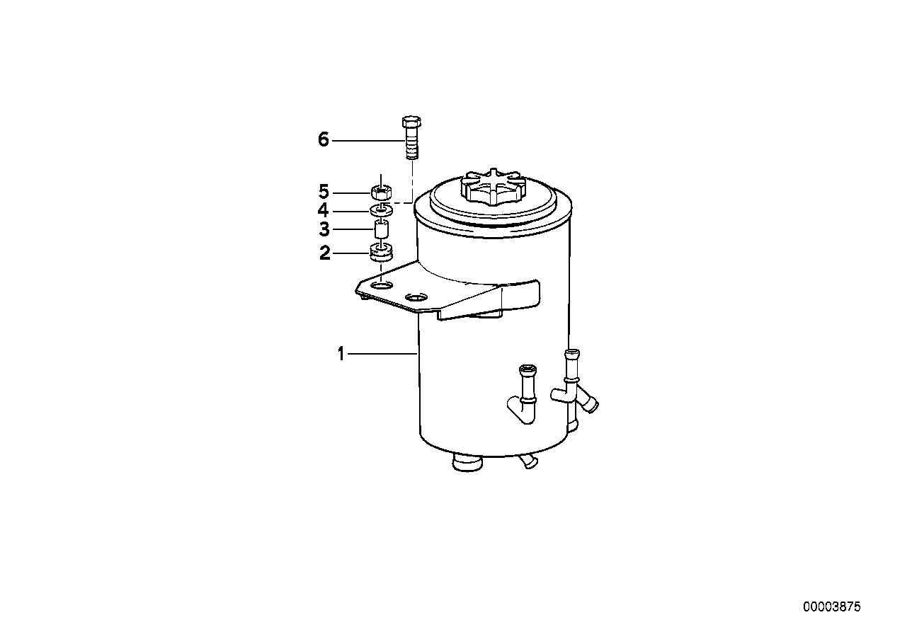 Genuine BMW 37211119062 E31 E32 E46 Spacer Bush 12mm (Inc. 535i, 750iLS & 745i) | ML Performance UK Car Parts