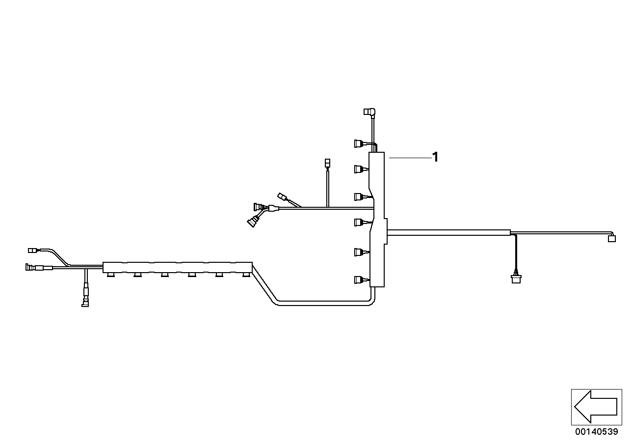Genuine BMW 12517566507 E91 E92 Cable Harness Injection Valve/Ignition (Inc. 135i, 335is & M Coupé) | ML Performance UK Car Parts