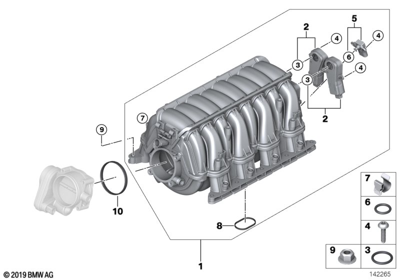 Genuine BMW 11617537998 E64 E60 Drive (Inc. 550i, 750i & 650i) | ML Performance UK Car Parts