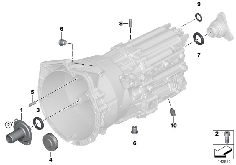 Genuine BMW 23117537911 E63 E83 E92 Cover Lid (Inc. 530d, 525xd & 335xi) | ML Performance UK Car Parts