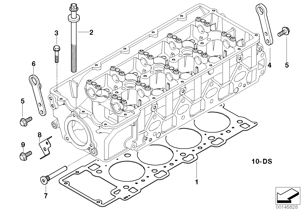 Genuine BMW 11127798536 E65 Set Bolt Cylinder Head (Inc. 745d) | ML Performance UK Car Parts