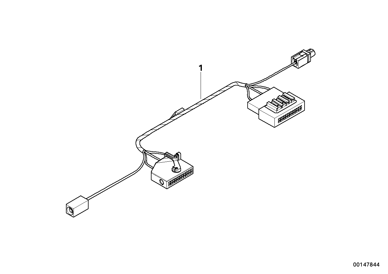 Genuine BMW 61123420415 E83 Adapter Cable, Eject-Box (Inc. X3) | ML Performance UK Car Parts