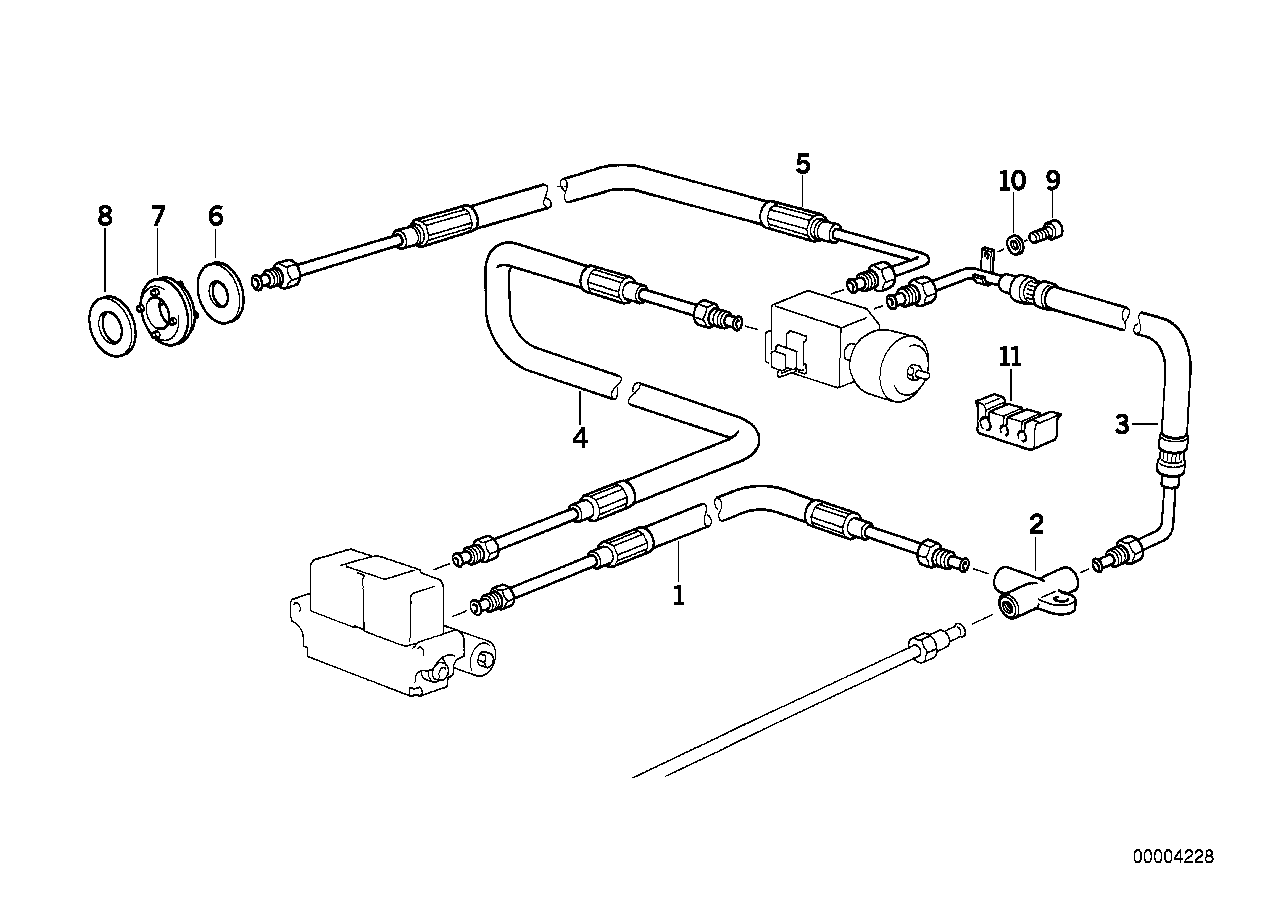 Genuine BMW 33341139771 E31 Distribution Piece (Inc. 850CSi, 840i & 850Ci) | ML Performance UK Car Parts