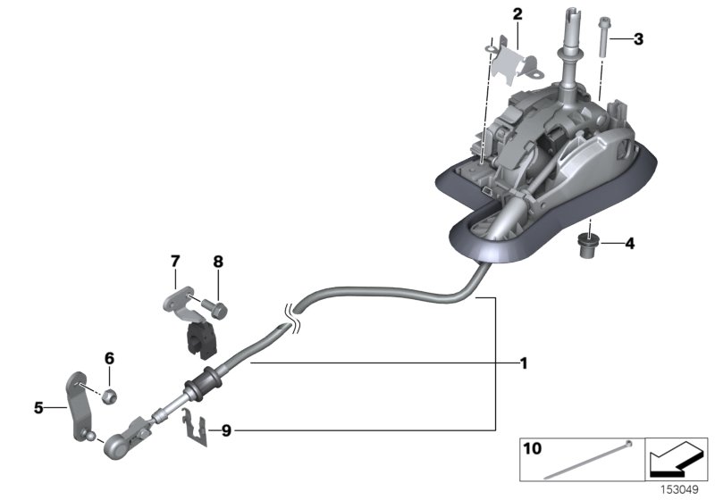 Genuine BMW 25167564687 E92 E93 Gearshift Steptronic (Inc. 335d, 330d & 320d) | ML Performance UK Car Parts