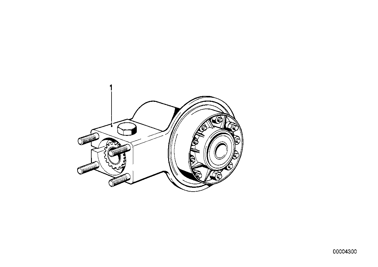 Genuine BMW 33111241090 Final Drive Drum Brake I=34:8=4,25 (Inc. R45/N & R45T/N) | ML Performance UK Car Parts