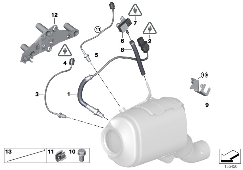 Genuine BMW 13627801158 F33 F30 E92 Oxygen Sensor (Inc. X3 35dX, 335dX & X6 35dX) | ML Performance UK Car Parts