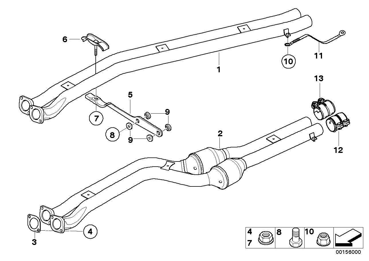 Genuine BMW 18303422385 E83 Pipe Clamp (Inc. X3 3.0si, X3 3.0i & X3 2.5si) | ML Performance UK Car Parts