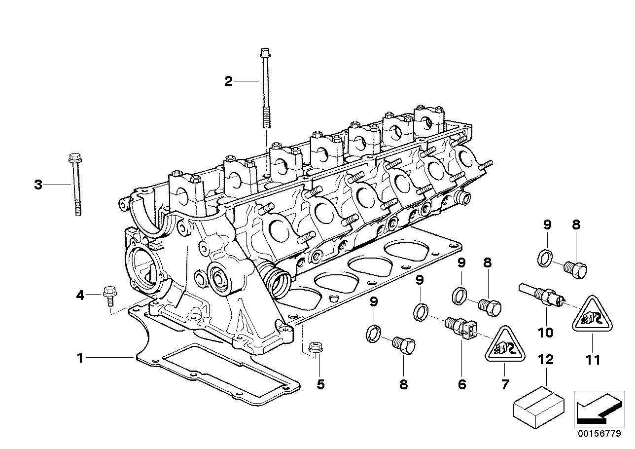 Genuine BMW 11129070622 E36 E38 E39 Gasket Set Cylinder Head Asbestos Free (Inc. 325td, 325tds & 525td) | ML Performance UK Car Parts