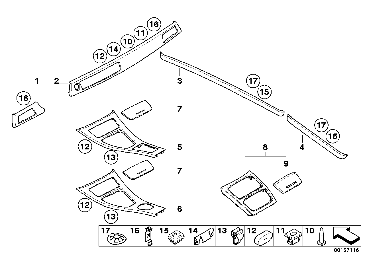 Genuine BMW 51417900783 E92 E93 Decor Strip, Left Doors TITAN SHADOW (Inc. M3) | ML Performance UK Car Parts