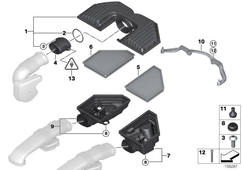 Genuine BMW 13717558728 E70 Screw (Inc. X5 4.8i) | ML Performance UK Car Parts