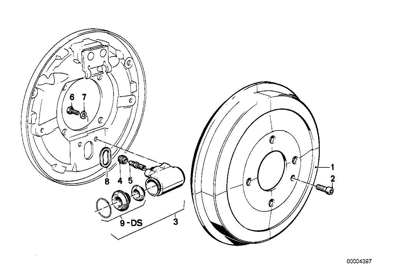 Genuine BMW 34211154236 E30 Wheel Brake Cylinder 20,64mm (Inc. 316, 320i & 318i) | ML Performance UK Car Parts