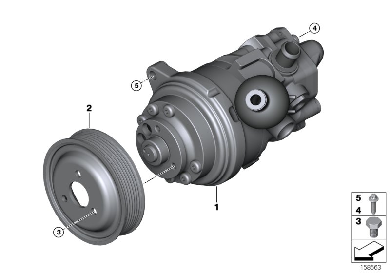 Genuine BMW 32416787343 E70 Tandem Pump (Inc. X5 3.0si) | ML Performance UK Car Parts