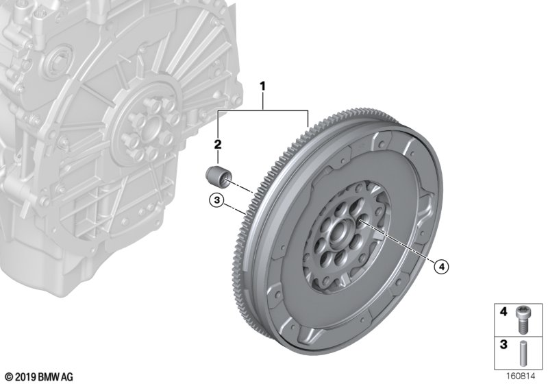 Genuine BMW 11217797978 G12 F01 Pin (Inc. Cooper, X4 20dX & 430i) | ML Performance UK Car Parts