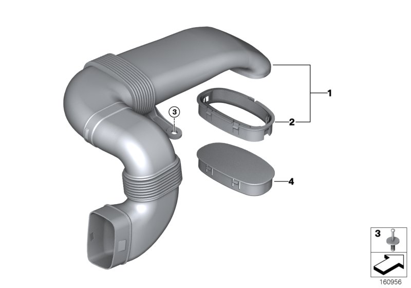 Genuine BMW 13717548891 E70 E71 Intake Manifold (Inc. X5 3.5d, X5 35dX & X6 30dX) | ML Performance UK Car Parts