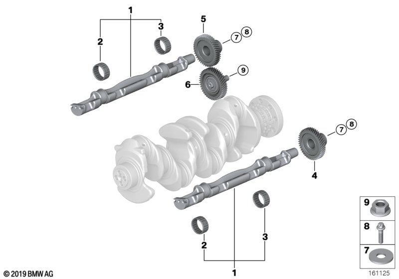 Genuine BMW 11277806239 E81 E82 E91 Needle Bearing D=30,5mm/36,5mm (Inc. 120d, X3 2.0d & 123d) | ML Performance UK Car Parts